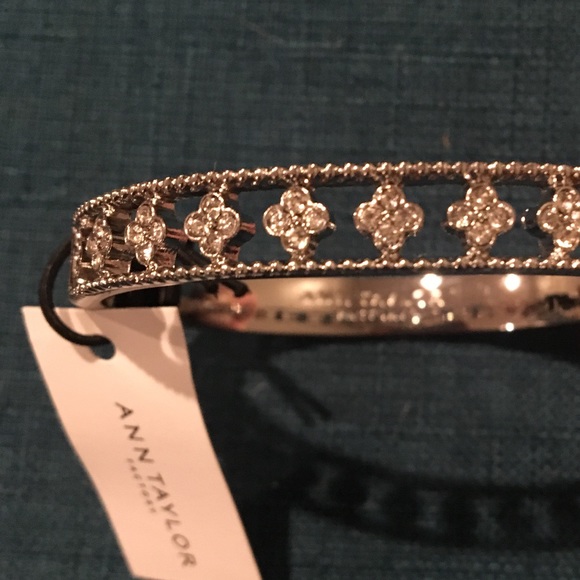 Ann Taylor Factory Jewelry - Ann Taylor Factory Jeweled Cuff Bracelet